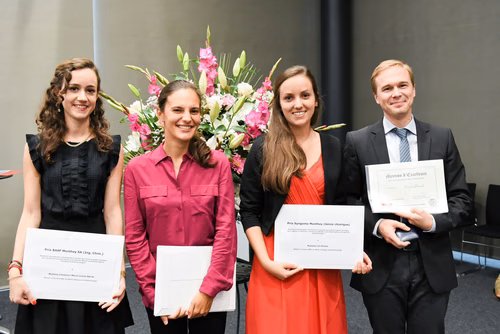 Remise des masters Chimie et génie chimique, le 1 octobre 2016
