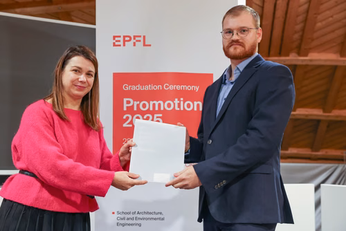 Remise de Diplômes Bachelor EPFL 2025 à la section de Génie Civil 