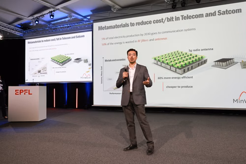 12th edition of the Startup Champions Seed Night 2023 at the Rolex Forum at EPFL