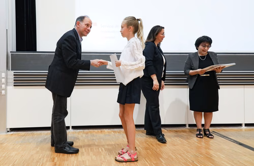 Remise des attestations « Internet & Code pour les filles » de Lausanne