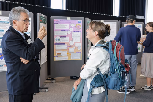 Session posters et présentations lors de la "PHYSICS DAY 2023"