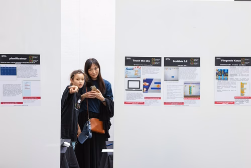 Le Meet up national annuel du Coding club des filles sur le campus de l’EPFL Service de promotion des sciences SPS 