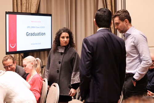 EMBA-EPFL graduation ceremony
