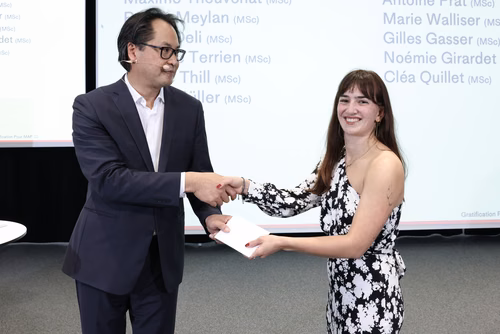 Remise des masters en Architecture 