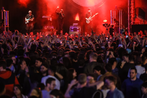 For the 40th year, EPFL campus morph into a humongous music festival!