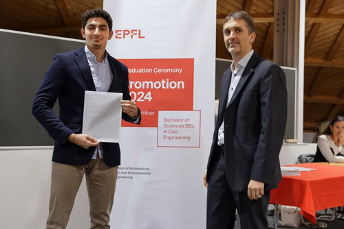 Remise des Bachelors Génie Civil