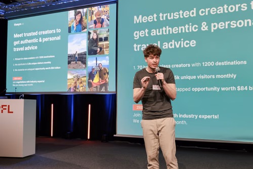 12th edition of the Startup Champions Seed Night 2023 at the Rolex Forum at EPFL