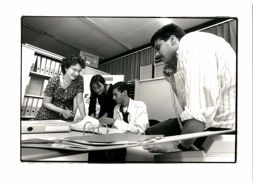 L'équipe d'"Ingénieurs du Monde" EPFL au travail.