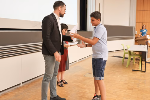 Remises des attestations pour les enfants du Jura 2022
