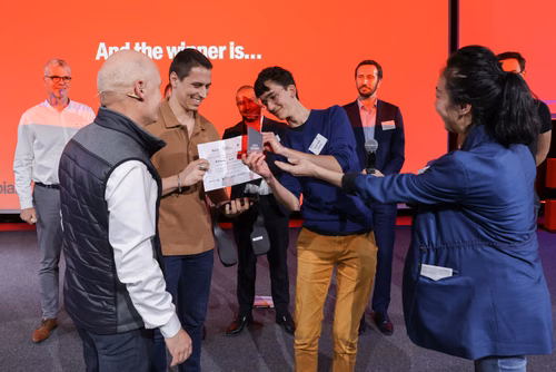 13th edition of the Startup Champions Seed Night 2024 at the Rolex Forum at EPFL.