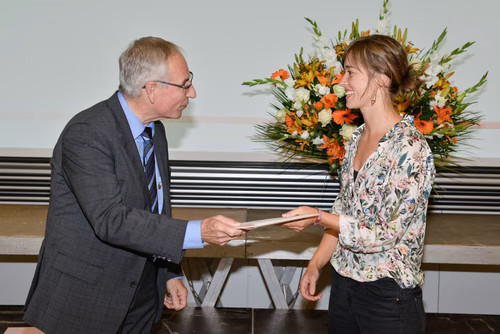 Remise des masters en Ingénierie de l'environnement, le 1 octobre 2016
