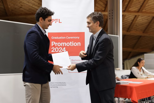 Remise des Bachelors Génie Civil