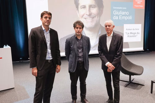 Conversation avec Giuliano da Empoli, auteur du livre "Le mage du Kremlin".