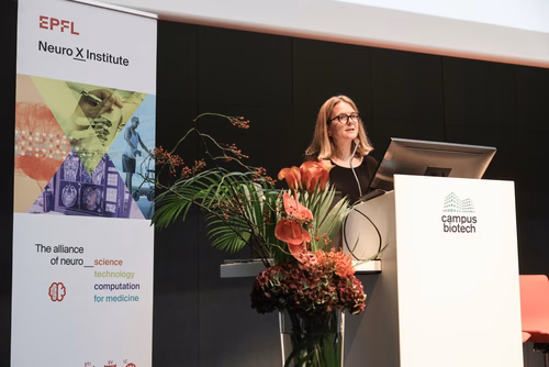 Inaugural event of the newly formed Neuro-X Institute at EPFL.
