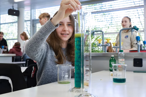 Journée de sensibilisation aux Sciences à Soleure. Organisé par le service de promotion des études 