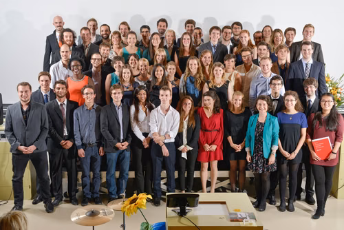 Remise des masters en Ingénierie de l'environnement, le 1 octobre 2016