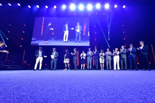 Official ceremony at the Magistral day, october 1, 2016