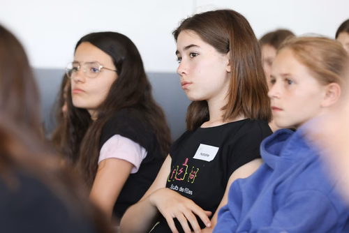 Le tout premier Meet up national du Coding club des filles s'est déroulé sur le campus de l’EPFL à Lausanne.