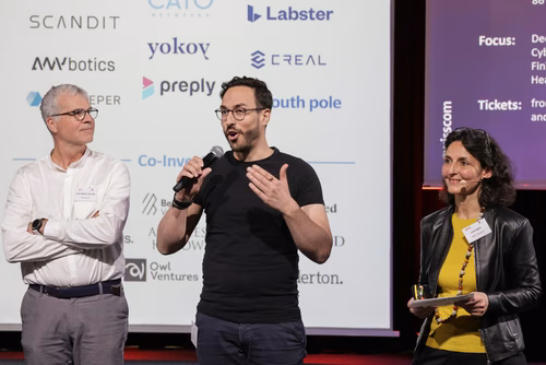 13th edition of the Startup Champions Seed Night 2024 at the Rolex Forum at EPFL.