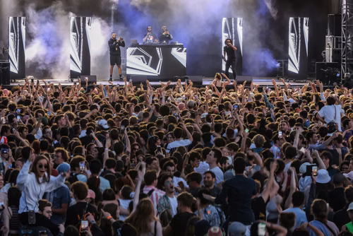 For the 40th year, EPFL campus morph into a humongous music festival!