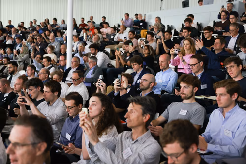 12th edition of the Startup Champions Seed Night 2023 at the Rolex Forum at EPFL