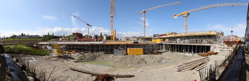 Chantier SwissTech Convention Center