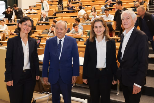 Visit of the Moroccan minister, Dr. Ghita Mezzour.