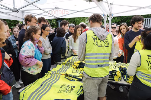 Bike to work is a team challenge that encourages the EPFL community to cycle to campus during May and June.