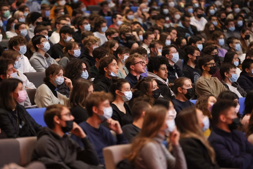 Journées des gymnasiens accueil et stands 