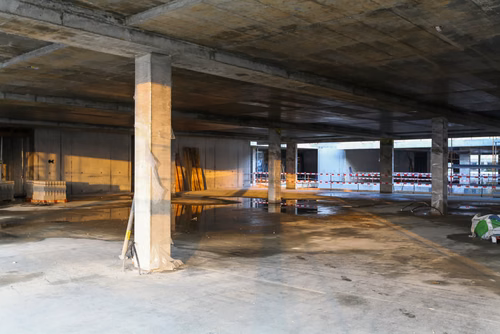 Chantier halles mécaniques