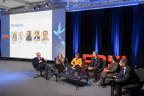 The EPFL EssentialTech Centre invites you to join 5 inspiring panelists in their reflections on how science and technology can be harnessed in the pusuit of peace. The objective is to identify how STEM can be leveraged to address all forms of violence.