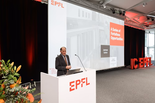 James Larus is a Professor and former Dean of the School of Computer and Communication Sciences (IC) at EPFL. Before joining IC in October 2013, Larus was a researcher, manager, and director in Microsoft Research for over 16 years and an Assistant and Associate Professor in the Computer Sciences Department at the University of Wisconsin, Madison.