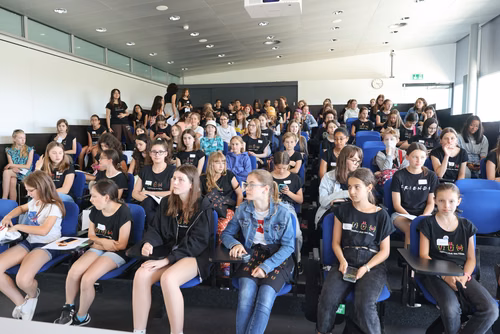 Le tout premier Meet up national du Coding club des filles s'est déroulé sur le campus de l’EPFL à Lausanne.