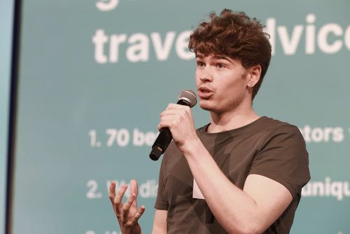 12th edition of the Startup Champions Seed Night 2023 at the Rolex Forum at EPFL