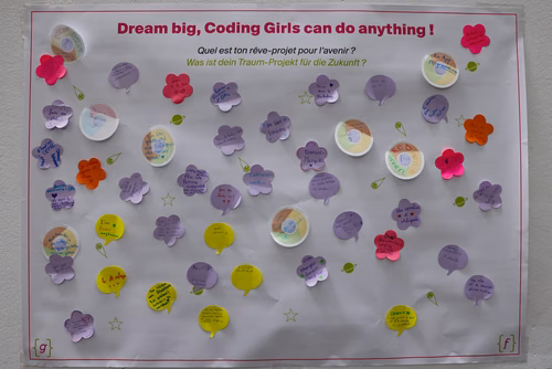 Le Meet up national annuel du Coding club des filles sur le campus de l’EPFL Service de promotion des sciences SPS 