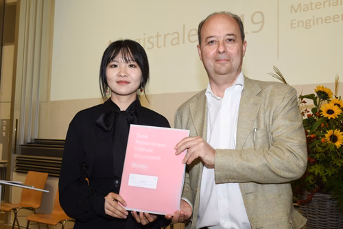 Remise des masters en science et génie des Matériaux
