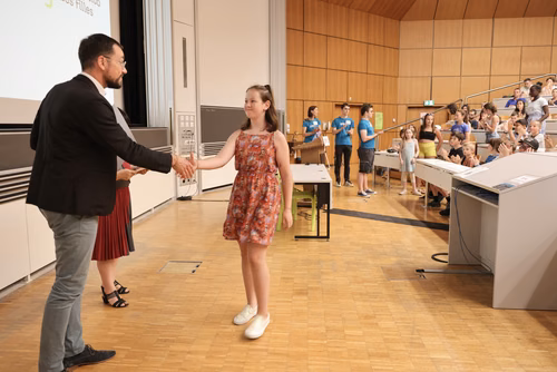 Remises des attestations pour les enfants du Jura 2022