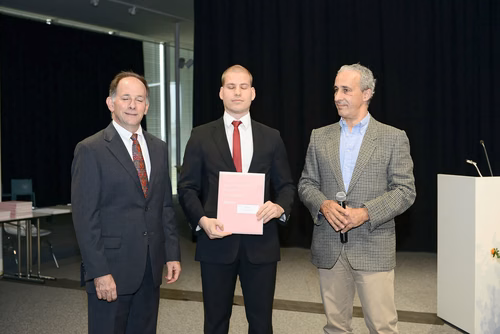 Remise des masters en informatique et systèmes de communication, le 1 octobre 2016