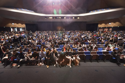 Journées des gymnasiens accueil et stands 