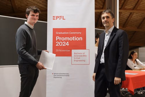 Remise des Bachelors Génie Civil
