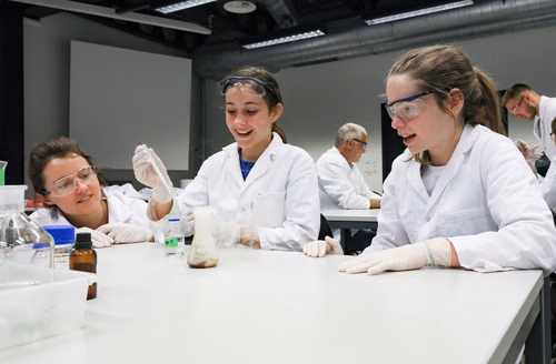  l’EPFL accueille chaque année les classes romandes de 7ème et 8ème pour une journée de découverte des sciences et domaines techniques.
