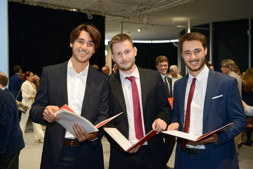 Remise des masters en informatique et systèmes de communication, le 1 octobre 2016