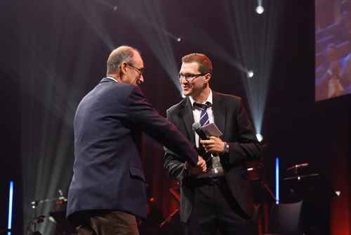 At the graduation ceremony held on Saturday morning, the students received their Master's degree in front of a crowd of 3,000 people made up of family and friends, professors and special EPFL guests.