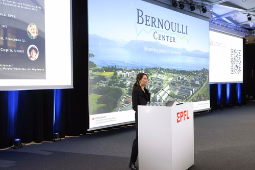 Inauguration of the Bernoulli Center for Fundamental Studies