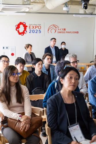 Présence de l'EPFL à l'Exposition universelle 2025 à Osaka en avril 2025