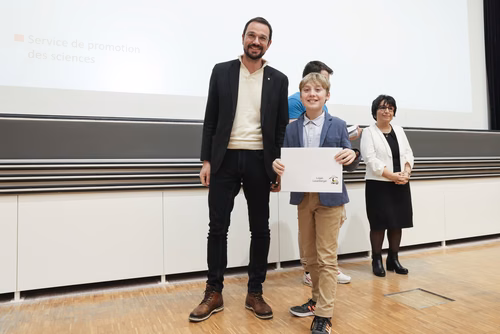 Remises des attestations pour les enfants du Jura 2022 En présence du Ministre de l’éducation du Canton du Jura, M. Martial Courtet
