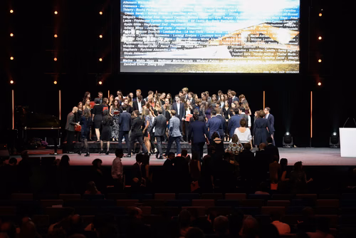 Convocation of the graduating class Architecture