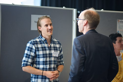 19 entrepreneurs ont “pitché” devant près de 300 personnes lors de la Startup Champions Seed Night coorganisée par l’EPFL Alumni et venturelab au Forum Rolex Learning Center. Daniel Yanisse (MT’12), CEO et co-fondateur de Checkr, était l’invité d’honneur de cette édition.