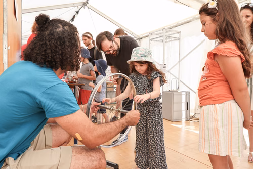 L'EPFL à l Nuit de la science à Genève, au Parc de la Perle du Lac.