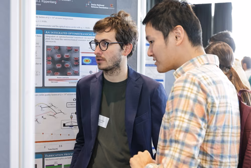 Session posters et présentations lors de la "PHYSICS DAY 2023"